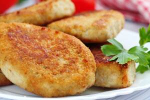 cotolette di tonno in friggitrice ad aria