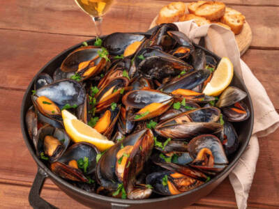 Cozze in friggitrice ad aria