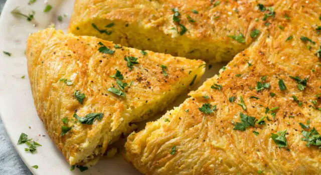 Frittata di pasta in friggitrice ad aria: un primo piatto sfizioso