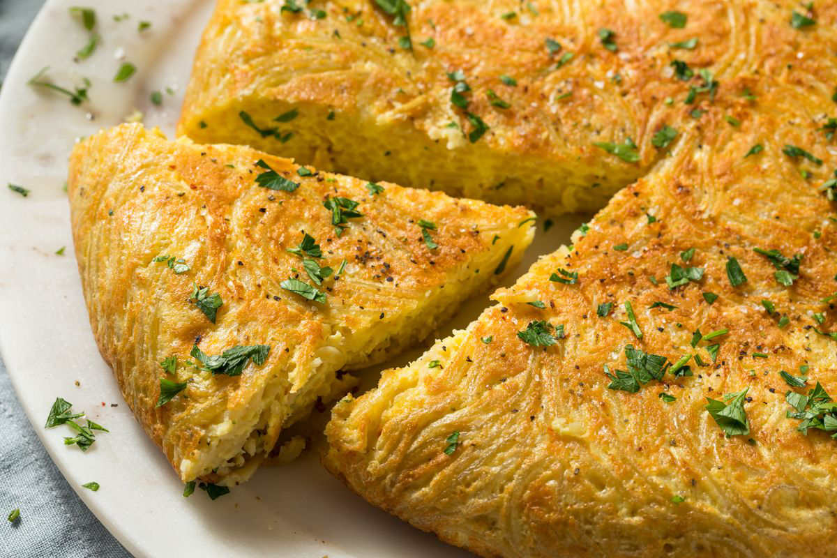 Frittata di patate nella friggitrice ad aria: la ricetta della frittata  veloce e leggera