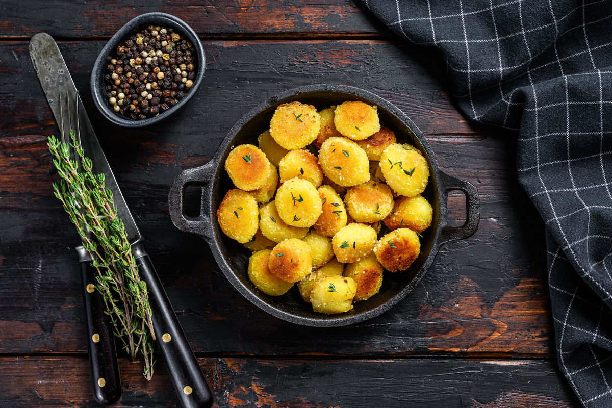 fried dumplings in air fryer