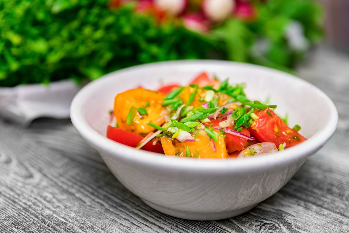 Peppers and onions in the air fryer