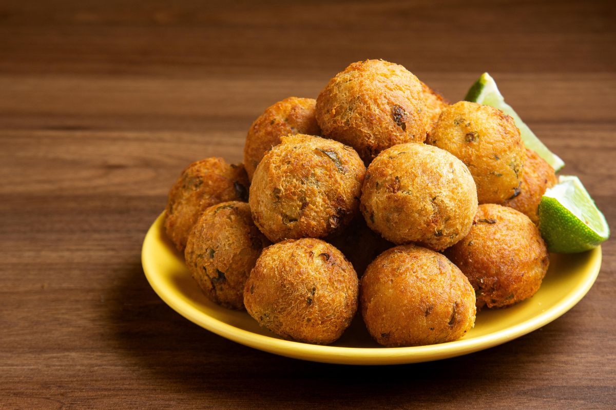 Anchovy meatballs in the air fryer