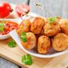 polpette di pollo in friggitrice ad aria