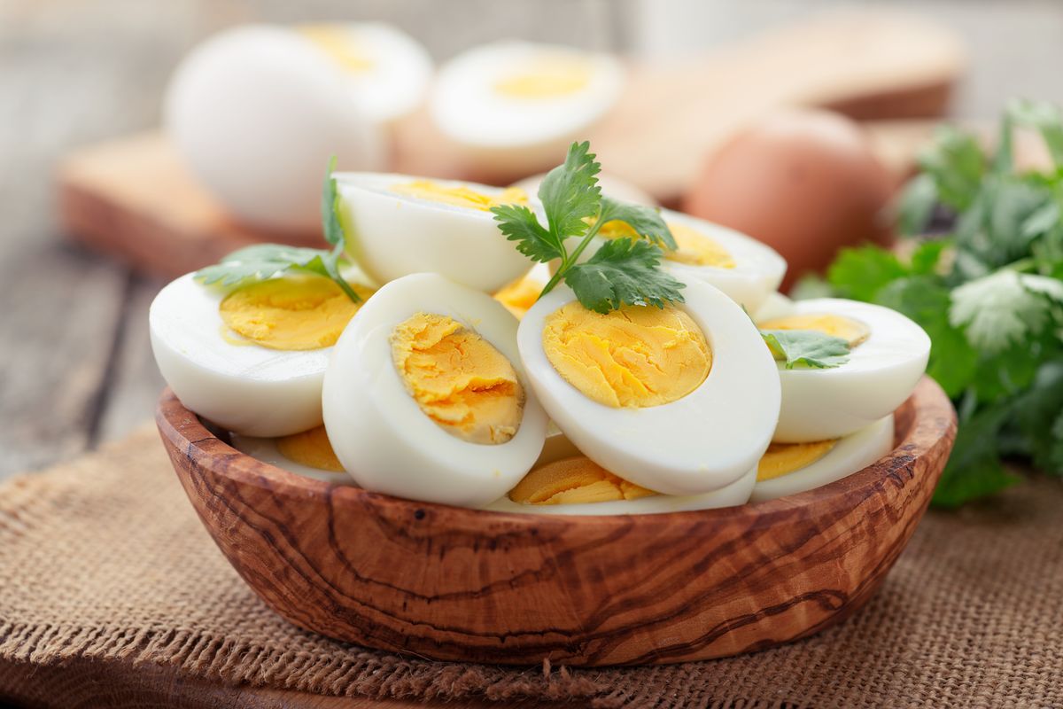 hard boiled eggs in air fryer