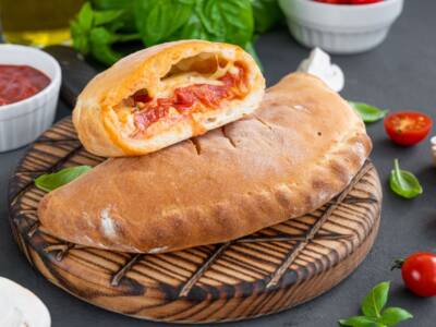 Calzone in friggitrice ad aria