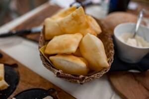 Gnocco fritto in friggitrice ad aria