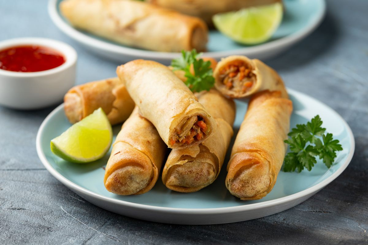 spring rolls in air fryer