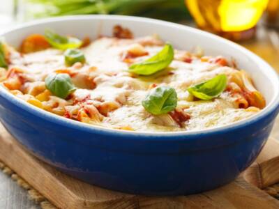 pasta al forno in friggitrice ad aria