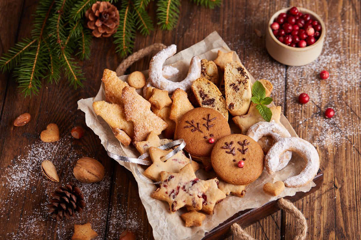 biscotti di Natale in friggitrice ad aria