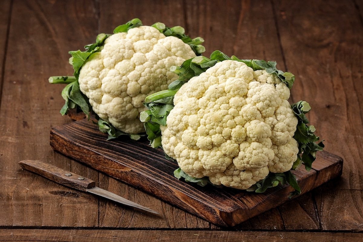 Cauliflower to clean