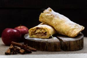 Strudel di mele in friggitrice ad aria