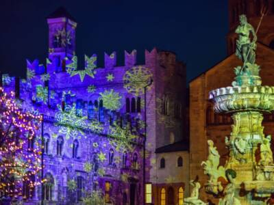 Trento luci Natale