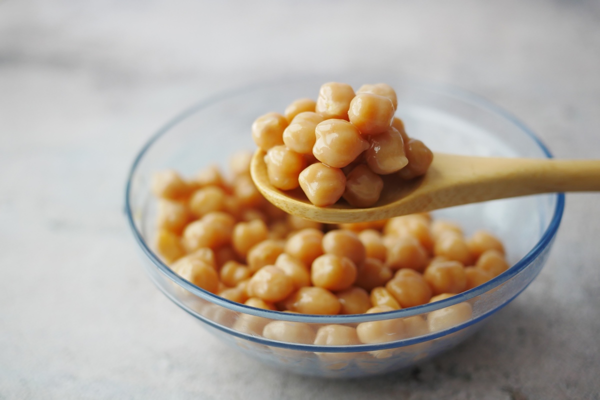 Cooked chickpeas