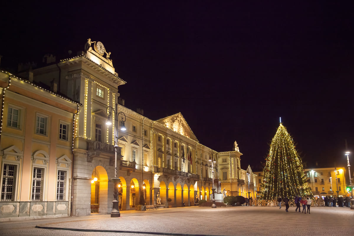 piazza Chanoux Aosta Natale