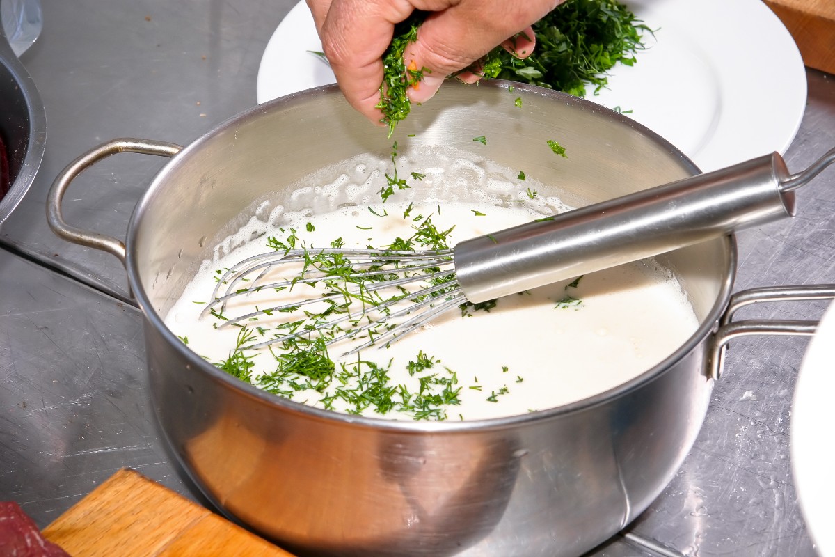 velvety fennel preparation