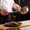 Chef che impiatta