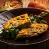 Frittata di carciofi al forno