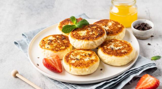 Cottage cheese pancake