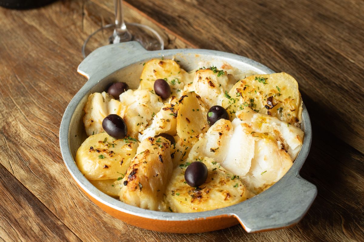 cod with potatoes