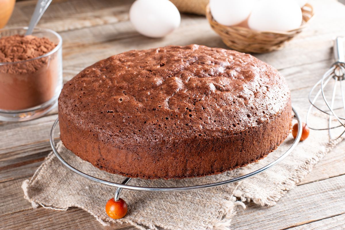 torta latte e biscotti