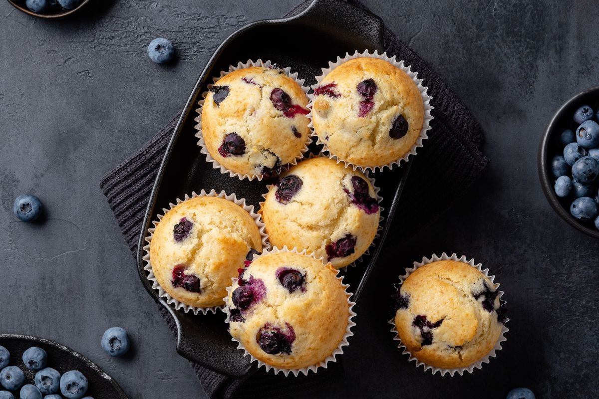 blueberry muffins in air fryer