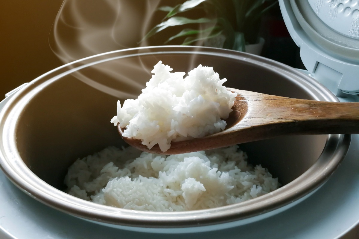 Cooked rice