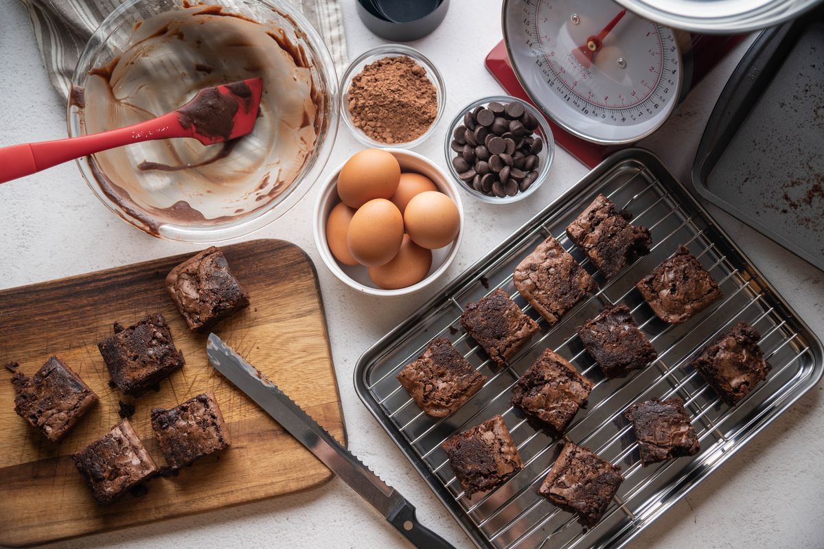 microwave brownies