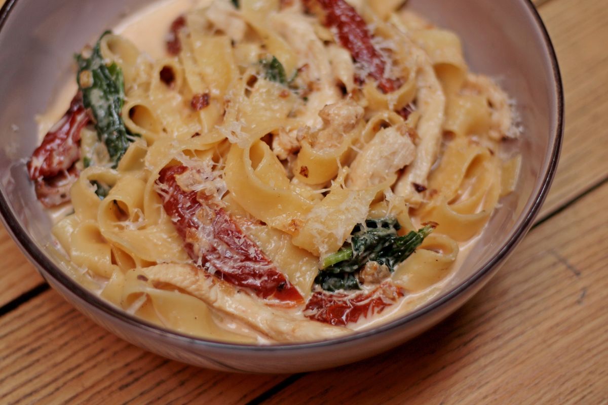 pasta ai peperoni cruschi