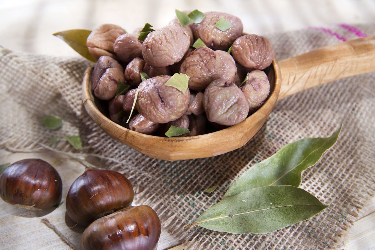 castagne in pentola a pressione