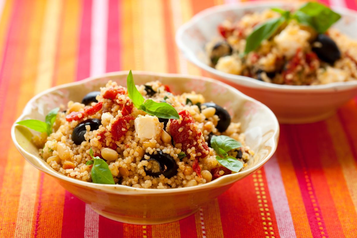 Cous cous con feta