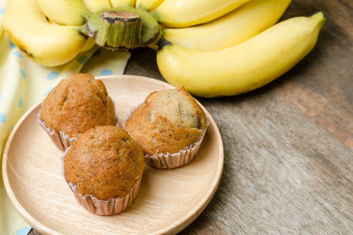 Air Fryer Banana Muffins