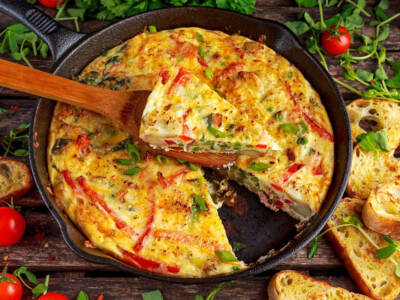 Frittata di peperoni