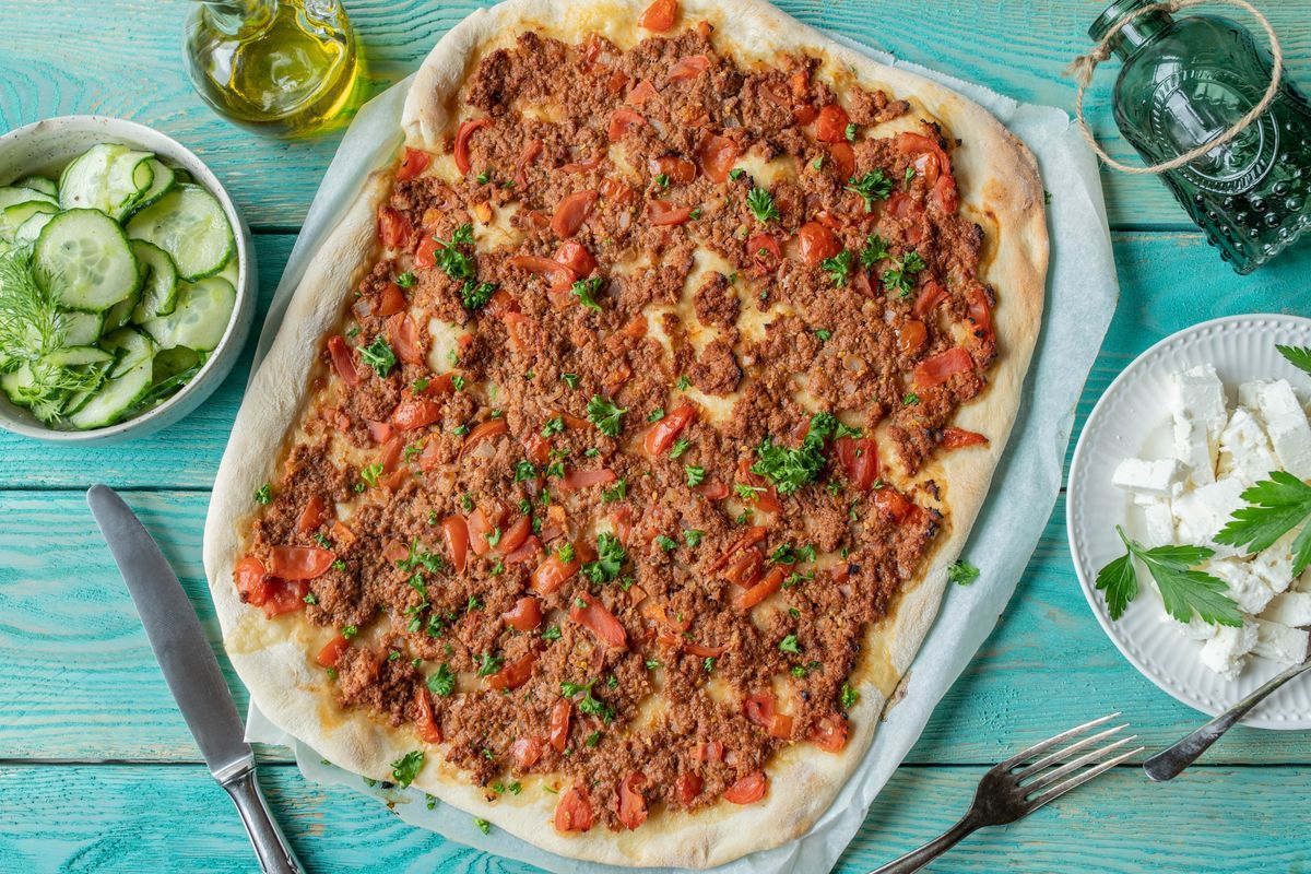 Turkish pizza