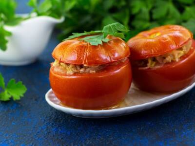 Pomodori ripieni di cous cous