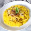 Risotto funghi e zafferano