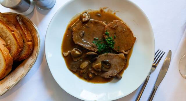 Scaloppine ai funghi