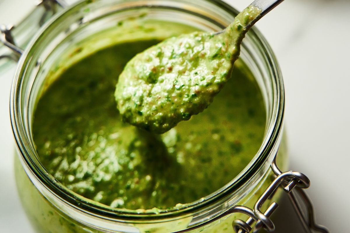 lemon pesto