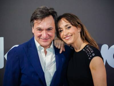 Benedetta Parodi e Fabio Caressa