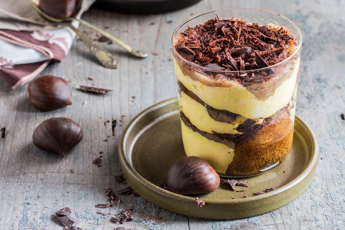 chestnut tiramisu