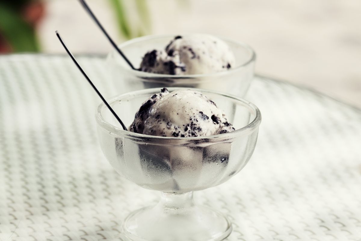 Stracciatella ice cream