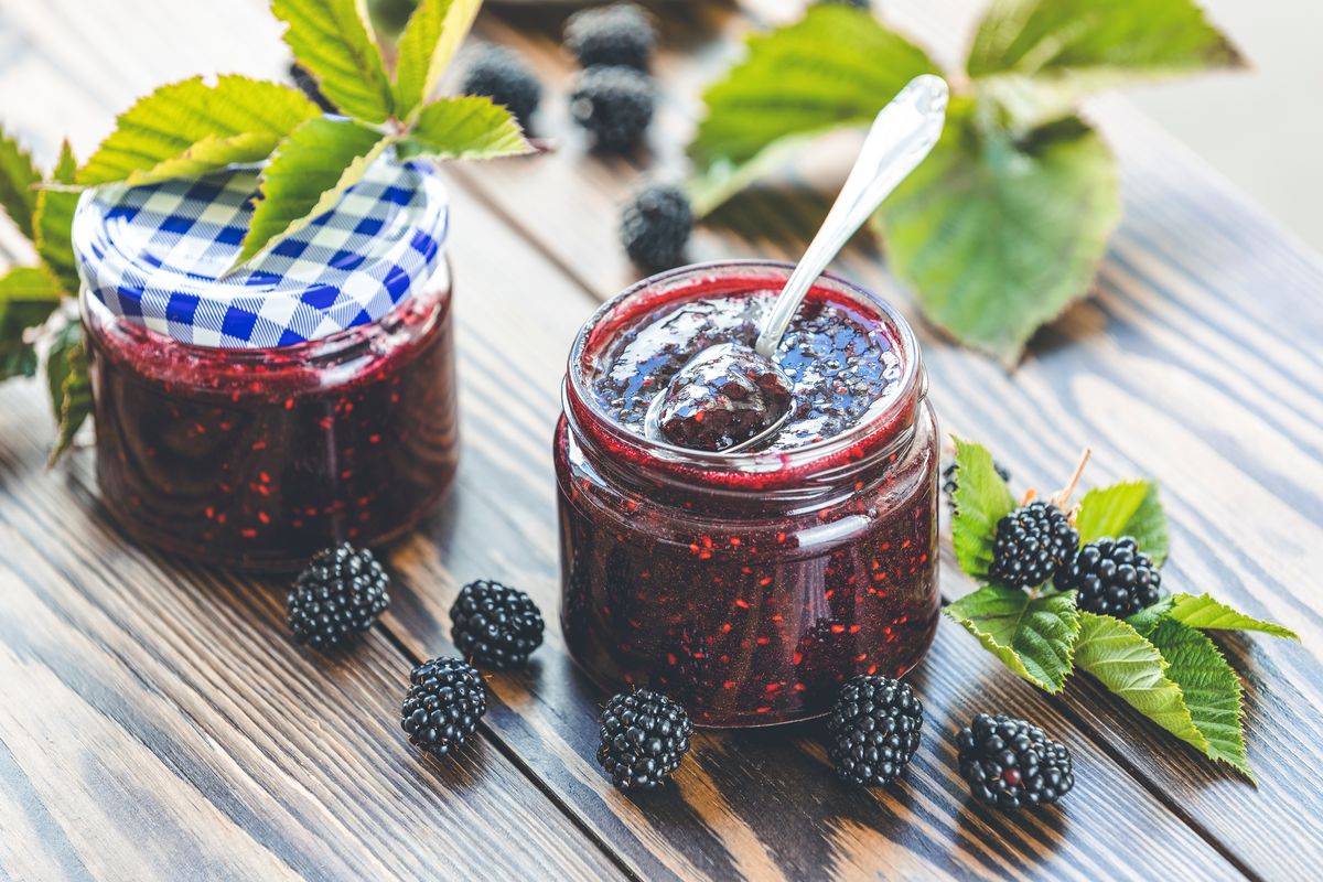 Sugar-free blackberry jam