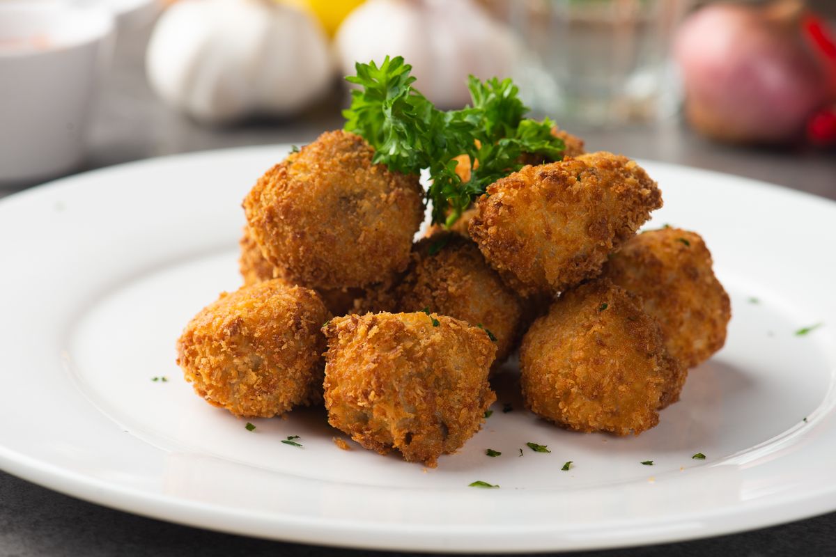 Pumpkin and ricotta meatballs