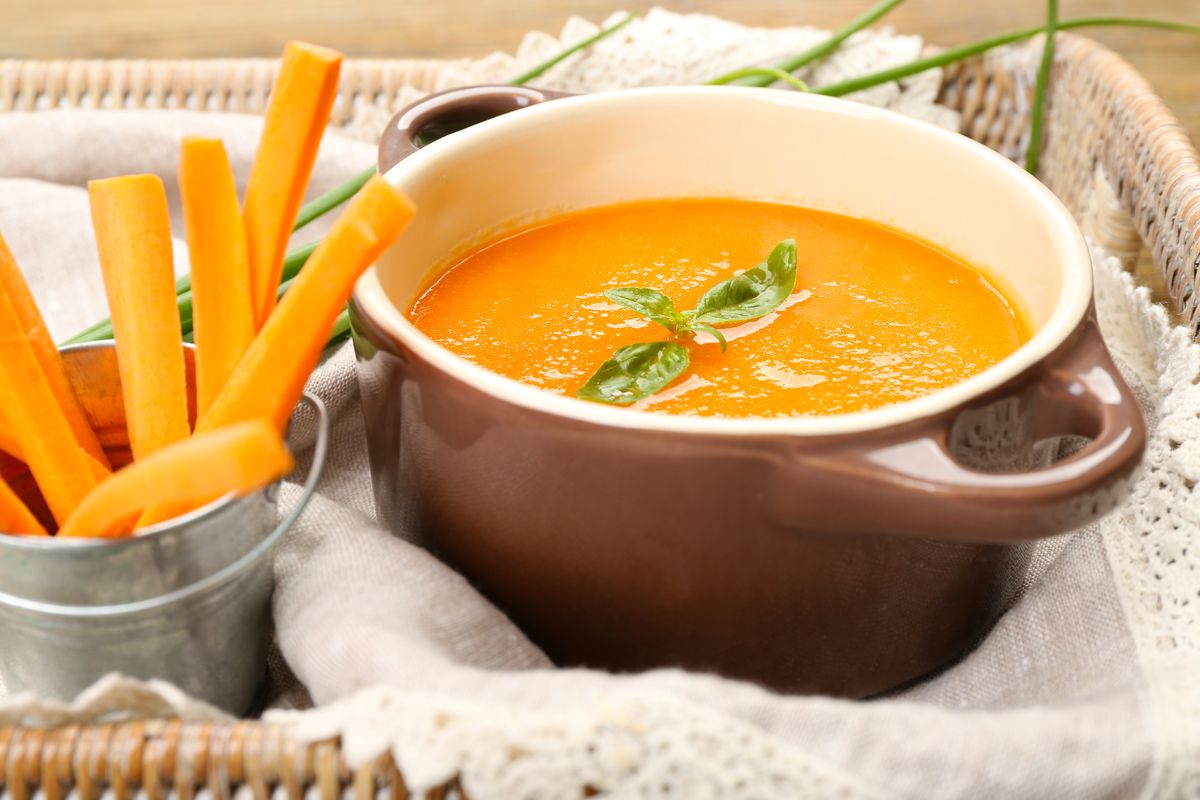 bimby carrot cream soup