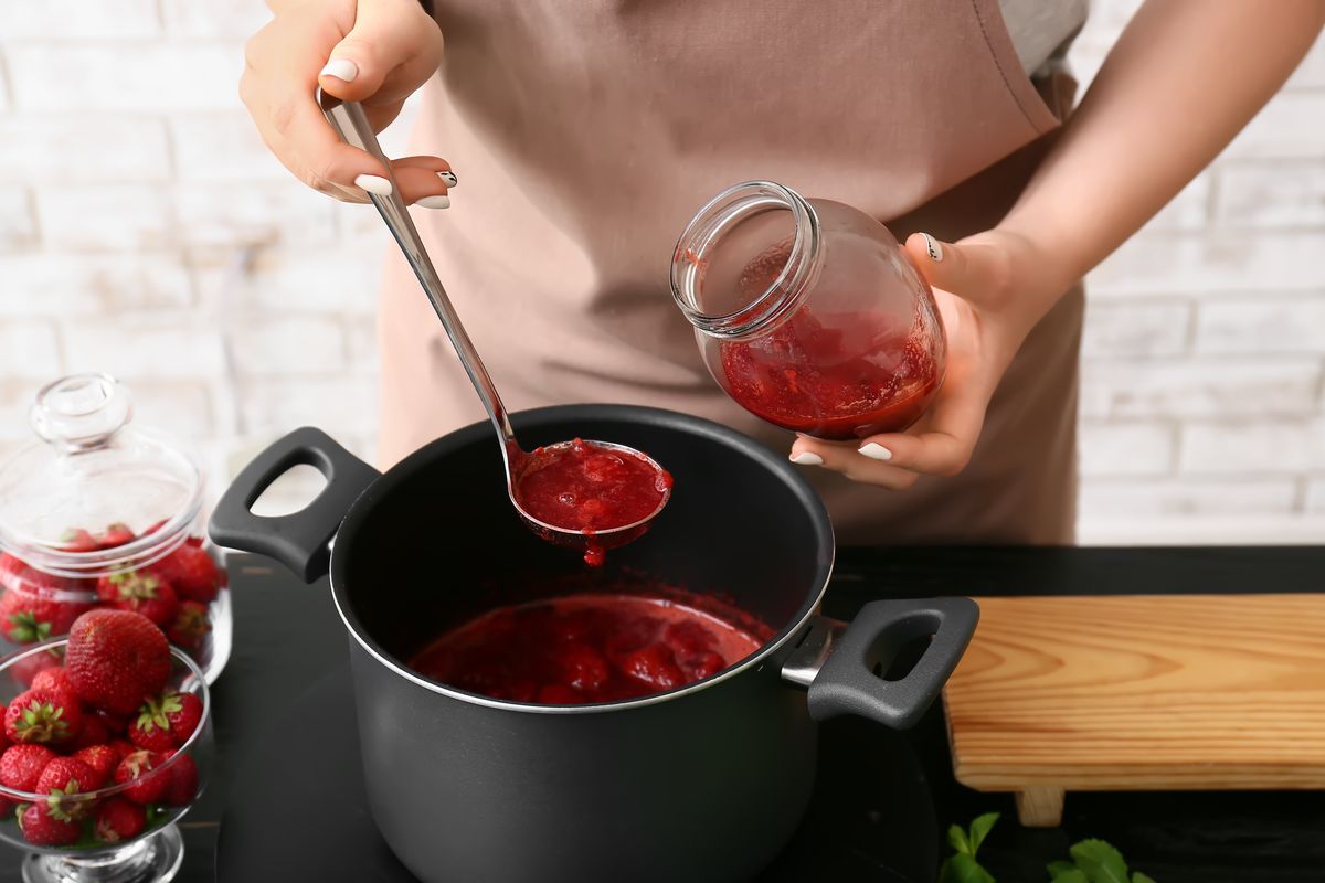 marmellata di fragole senza zucchero