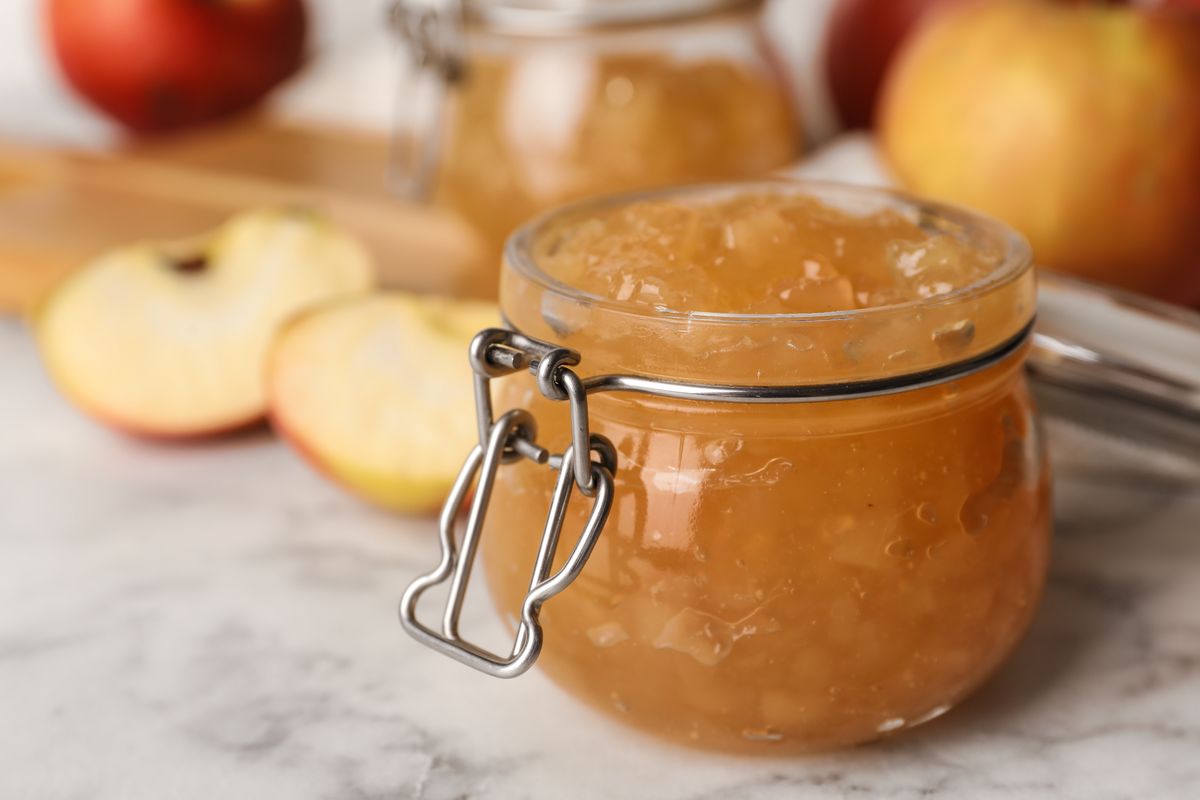 sugar-free apple jam