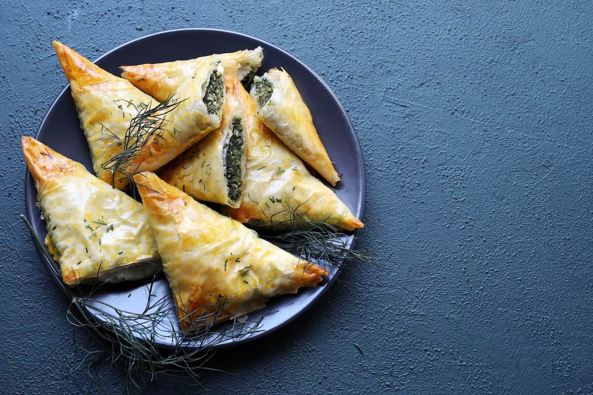 Spanakopita a triangolo