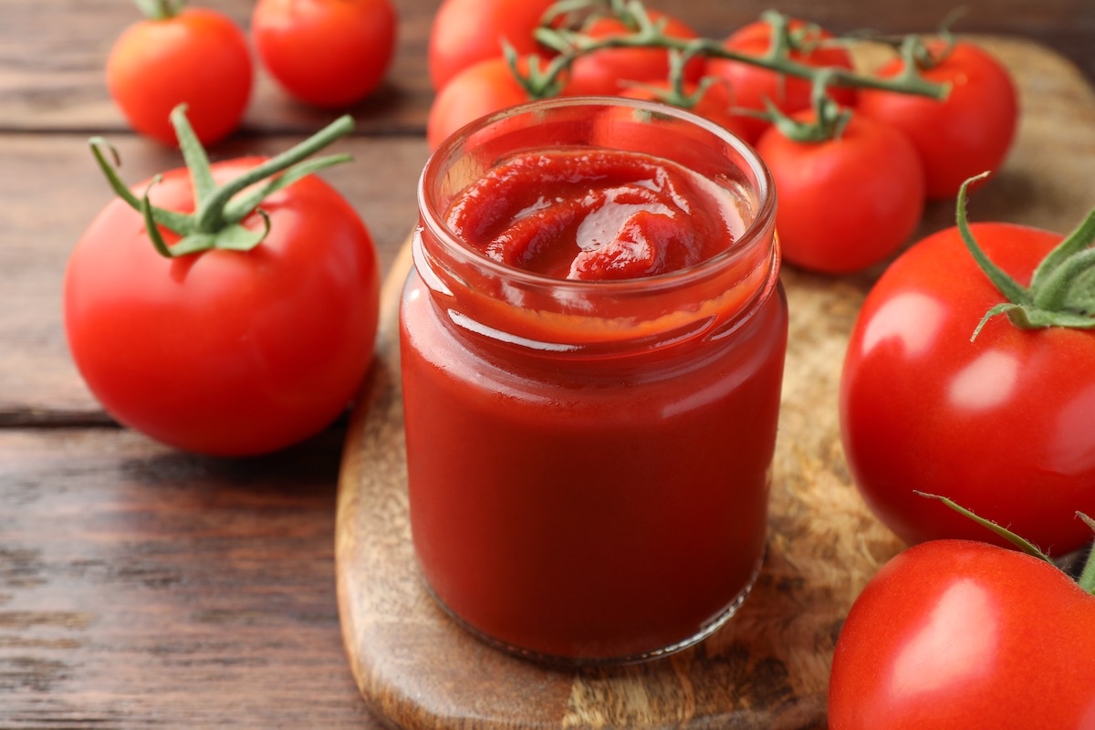 Homemade ketchup