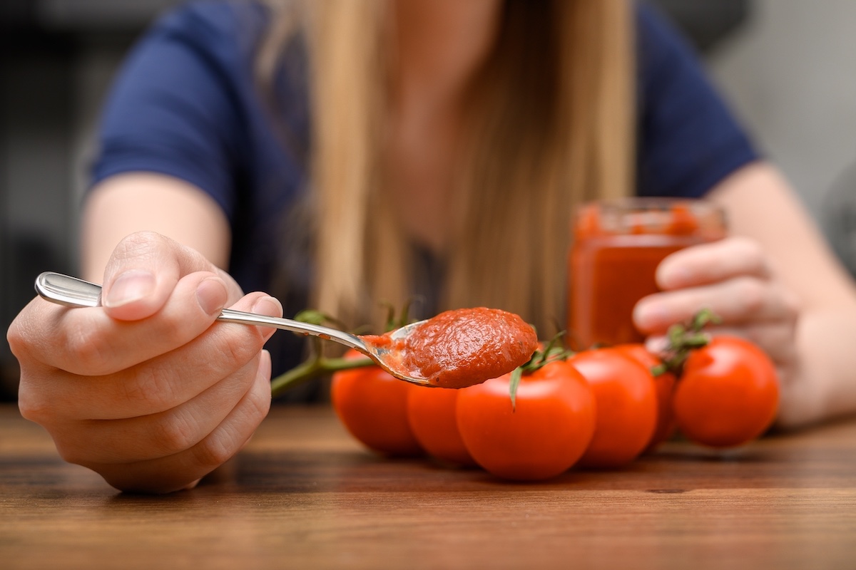 Homemade ketchup