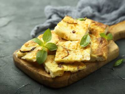 Schiacciata di patate al forno